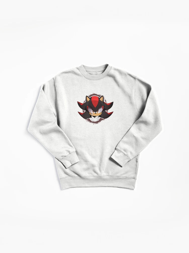 Shadow and Sonic Clash - Dark vs Speed Graphic Hoodie
