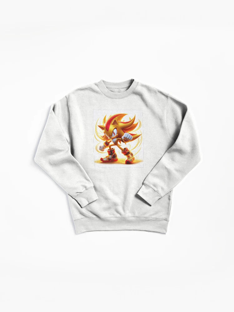 Super Shadow Chaos Energy - Golden Power Fan Pullover