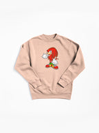 Knuckles the Echidna Guardian - Bold Power Graphic Sweatshirt