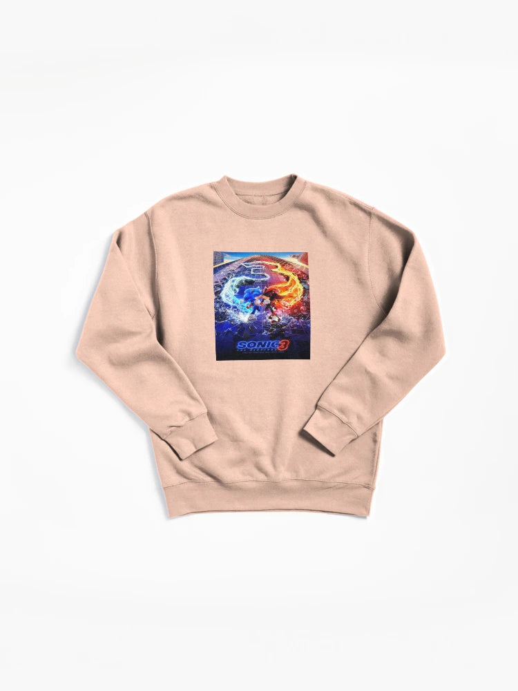 Shadow the Hedgehog Silhouette - Cool Anti-Hero Fan Sweatshirt