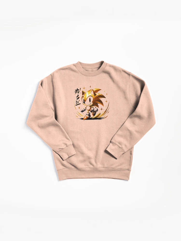 Super Sonic Japan Edition - Retro Style Kanji Pullover