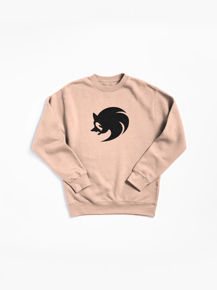 Modern Sonic Icon Black - Sleek Stealth Style Pullover