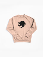 Modern Sonic Icon Black - Sleek Stealth Style Pullover