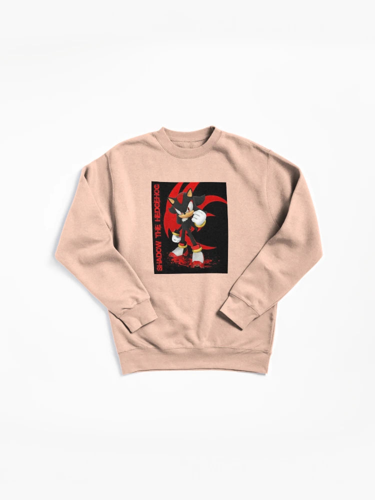 Shadow the Hedgehog Fierce Look - Durable Graphic Sweatshirt