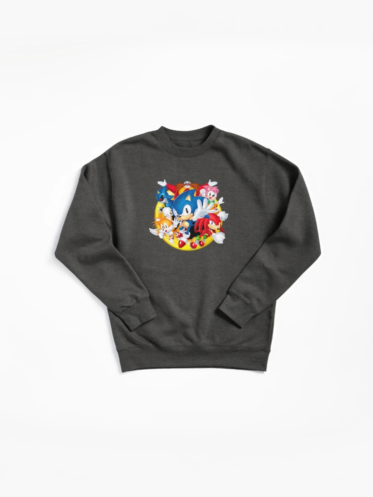 Sonic Origins Classic Gaming Sweatshirt - Retro Video Game Apparel