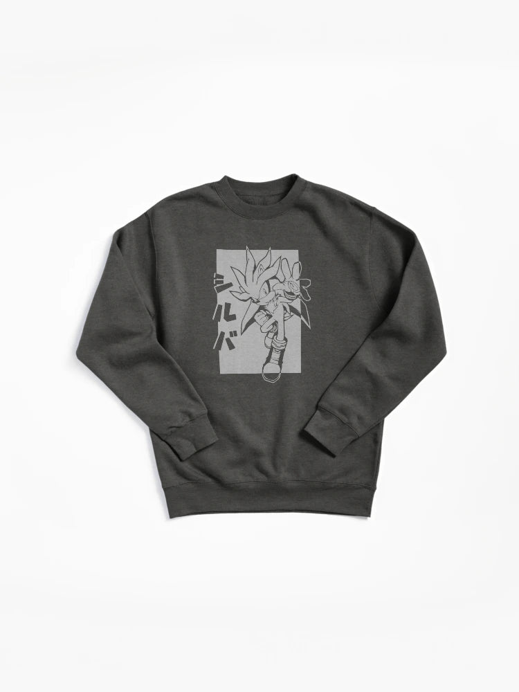 Silver the Hedgehog Psychic Power - Future Hero Graphic Hoodie