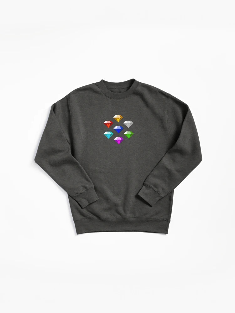 Emeralds of Chaos Collector - Mystic Gem Sonic Sweatshirt