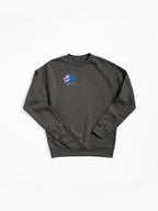 Sonic Rush Minimalist Vector - Clean White Gaming Sweatshirt