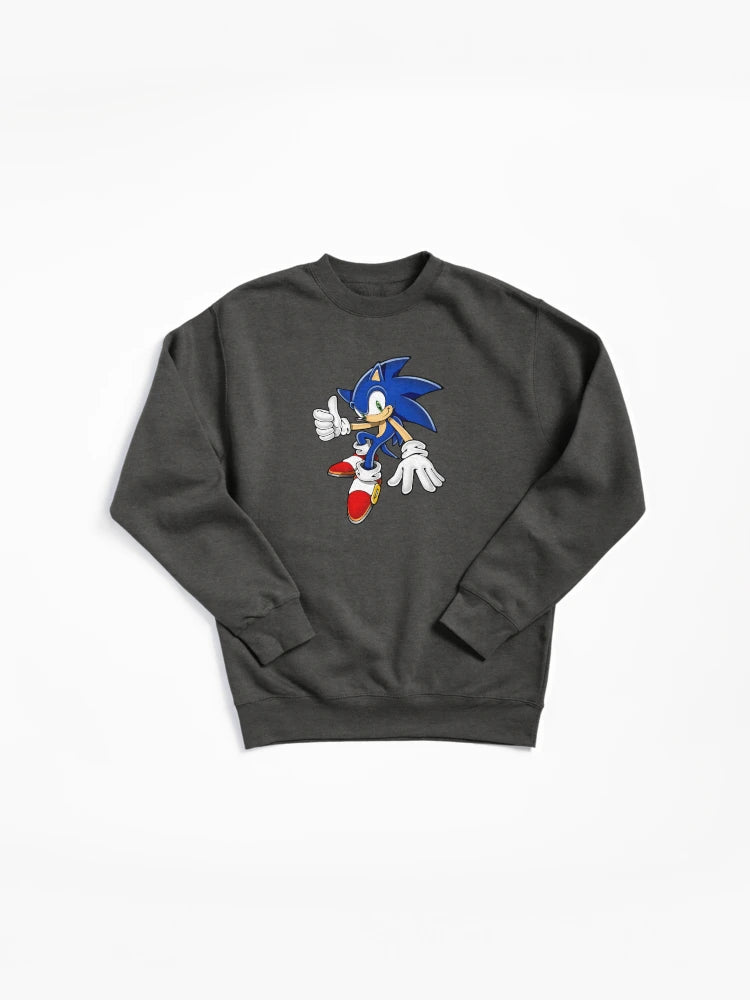Sonic Hedgehog Classic Runner - Timeless Video Game Hoodie