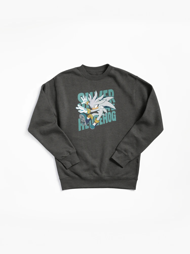 Silver the Hedgehog Future Hero - Sleek Psychic Power Hoodie