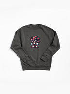 Pixel Shadow and Sonic Hoodie - 8-Bit Retro Gaming Sweatshirt