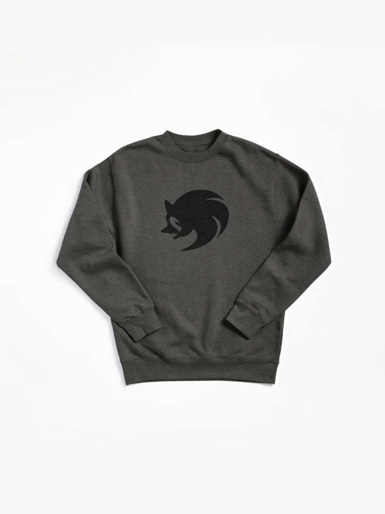 Modern Sonic Icon Black - Sleek Stealth Style Pullover