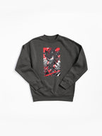 Black Airforce Energy Hedgehog - Streetwear Anime Hoodie