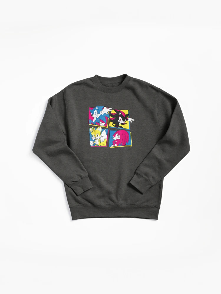Sonic Shadow Tails Knuckles Team - Ultimate Hero Squad Hoodie