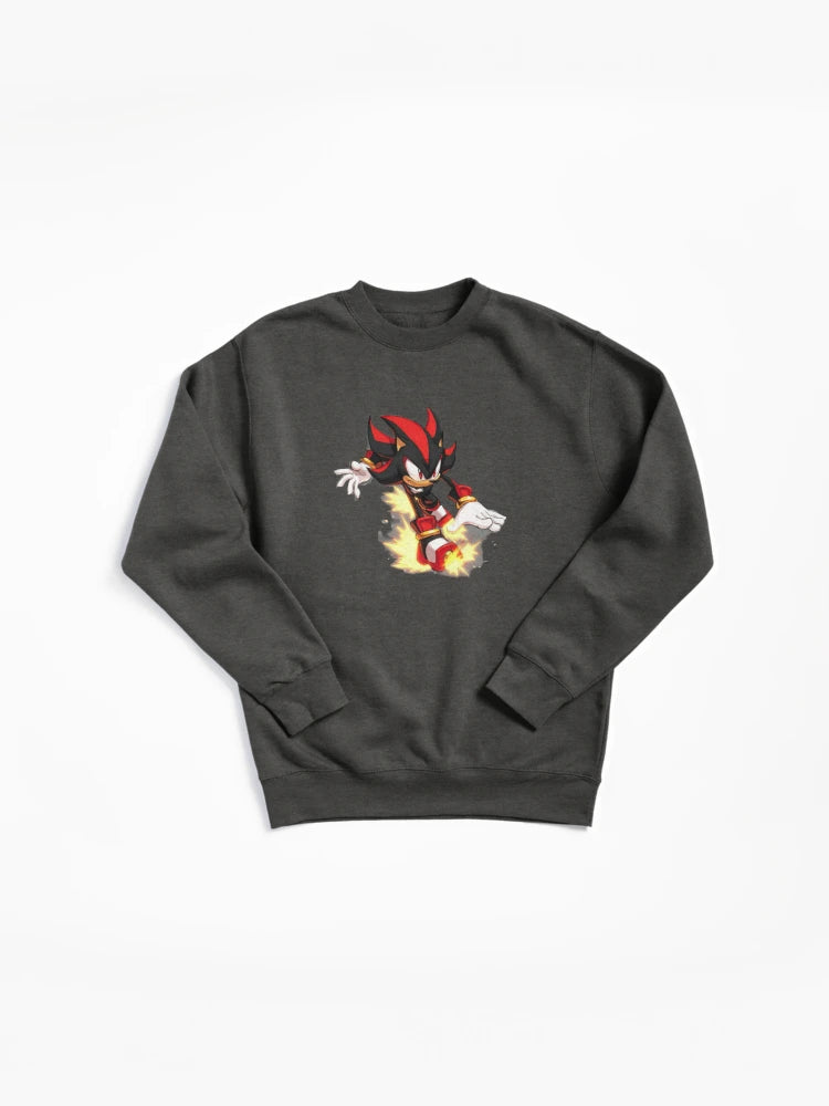 Shadow the Hedgehog Dark Speed - Sleek Athletic Sweatshirt
