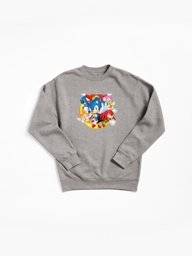 Sonic Origins Classic Gaming Sweatshirt - Retro Video Game Apparel
