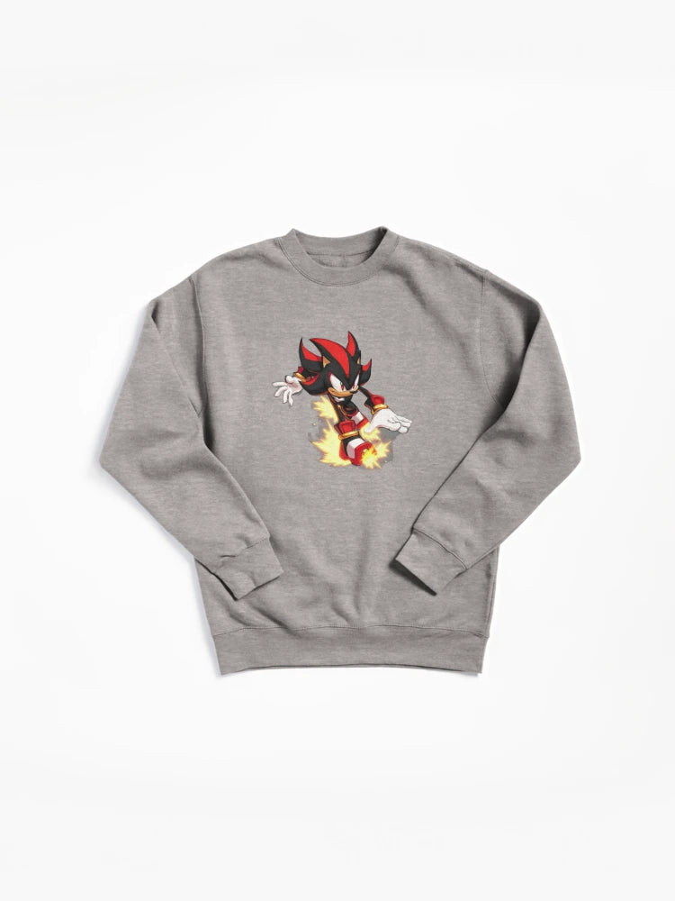 Shadow the Hedgehog Dark Speed - Sleek Athletic Sweatshirt