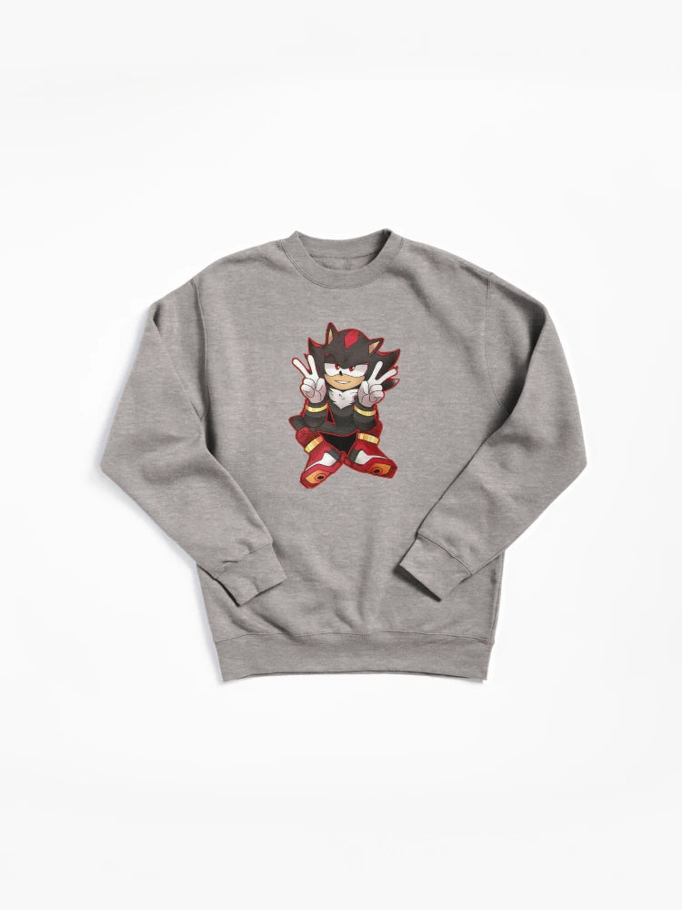Shadow the Hedgehog Men's Hoodie - Rugged Character Sweatshirt