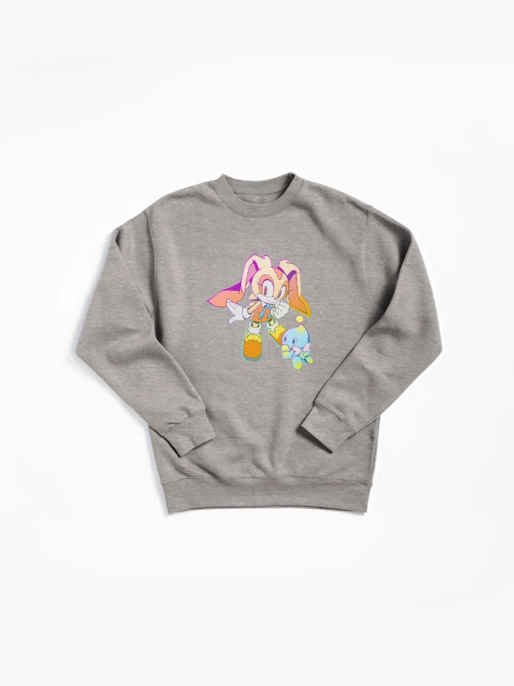 Cream the Rabbit 2020 Edition - Cute Character Pullover Hoodie