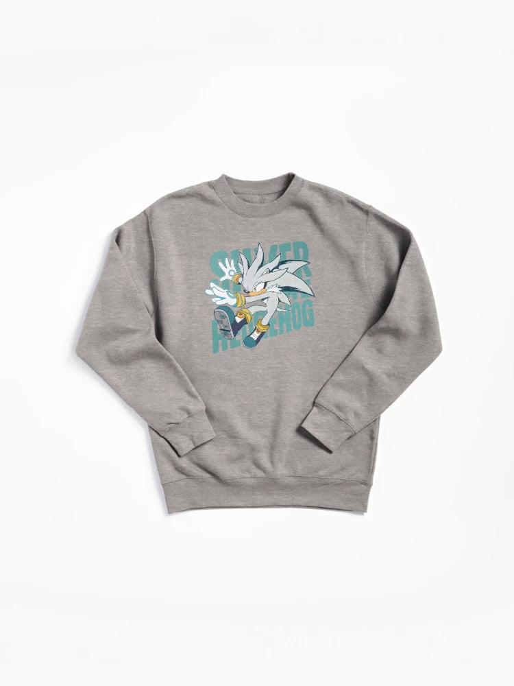 Silver the Hedgehog Future Hero - Sleek Psychic Power Hoodie