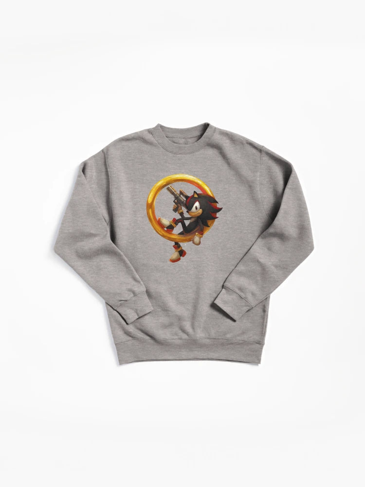 Shadow the Hedgehog Dark Aesthetic - Durable Cotton Blend Hoodie