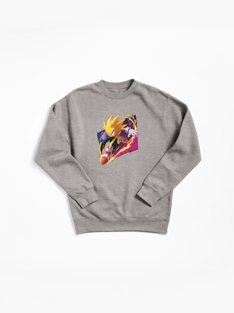 Super Sonic Golden Glow - Power-Up Transformation Hoodie