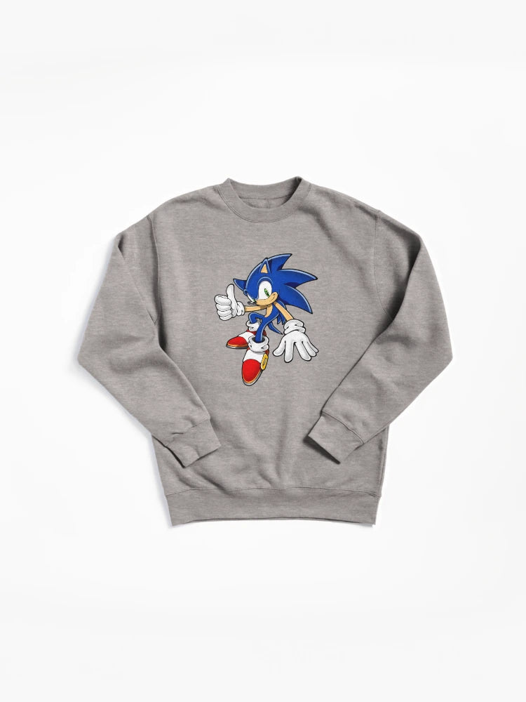 Sonic the Hedgehog Classic Logo - Official Style Fan Pullover