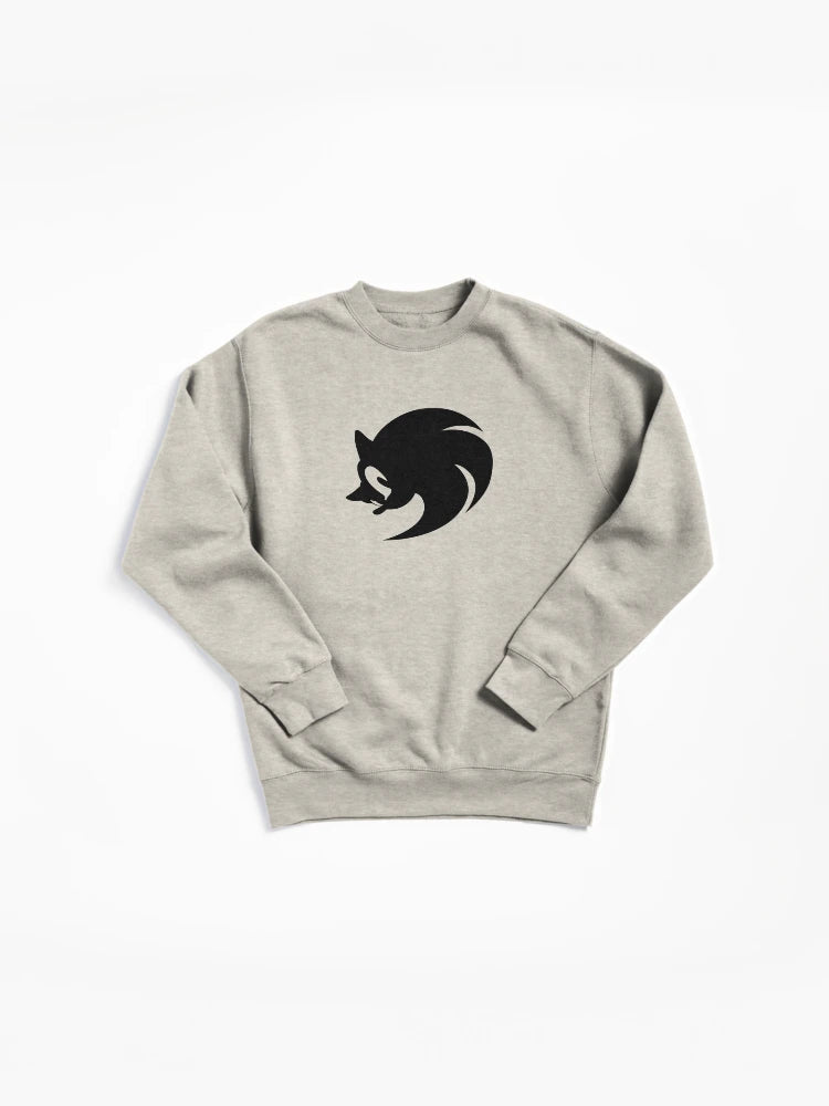 Modern Sonic Icon Black - Sleek Stealth Style Pullover