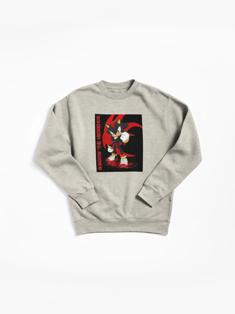 Shadow the Hedgehog Fierce Look - Durable Graphic Sweatshirt
