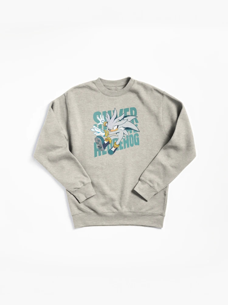 Silver the Hedgehog Future Hero - Sleek Psychic Power Hoodie