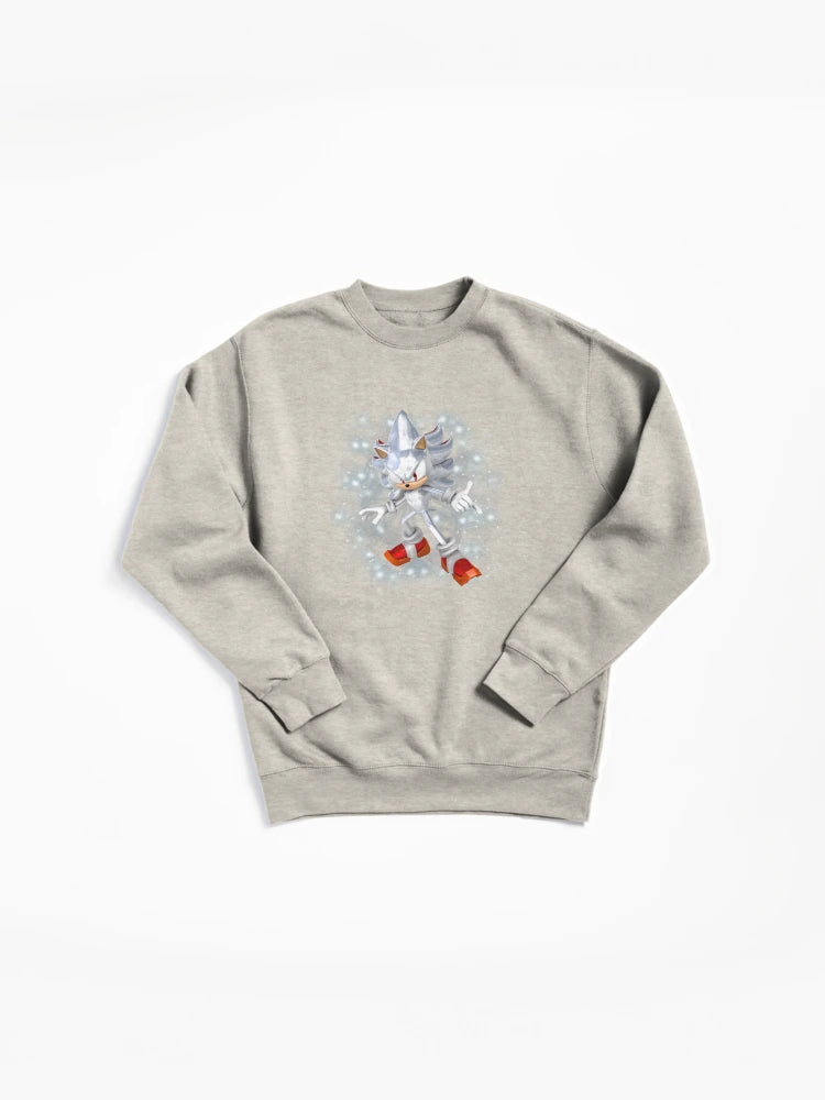 Shadow the Hedgehog Shadow Box - Modern Graphic Art Hoodie