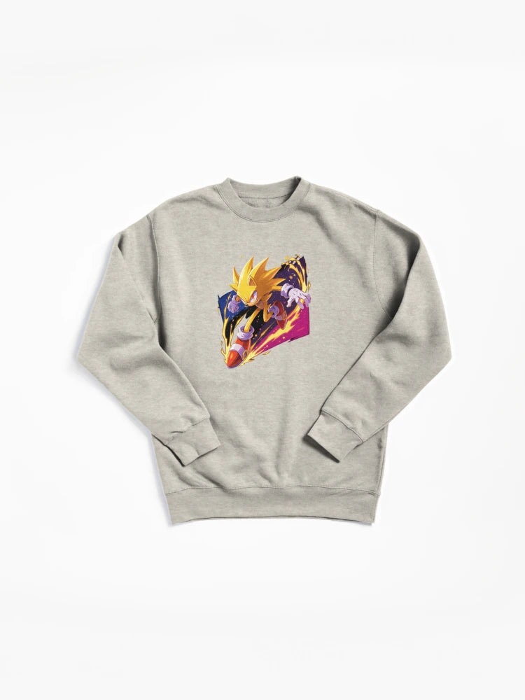 Super Sonic Golden Glow - Power-Up Transformation Hoodie