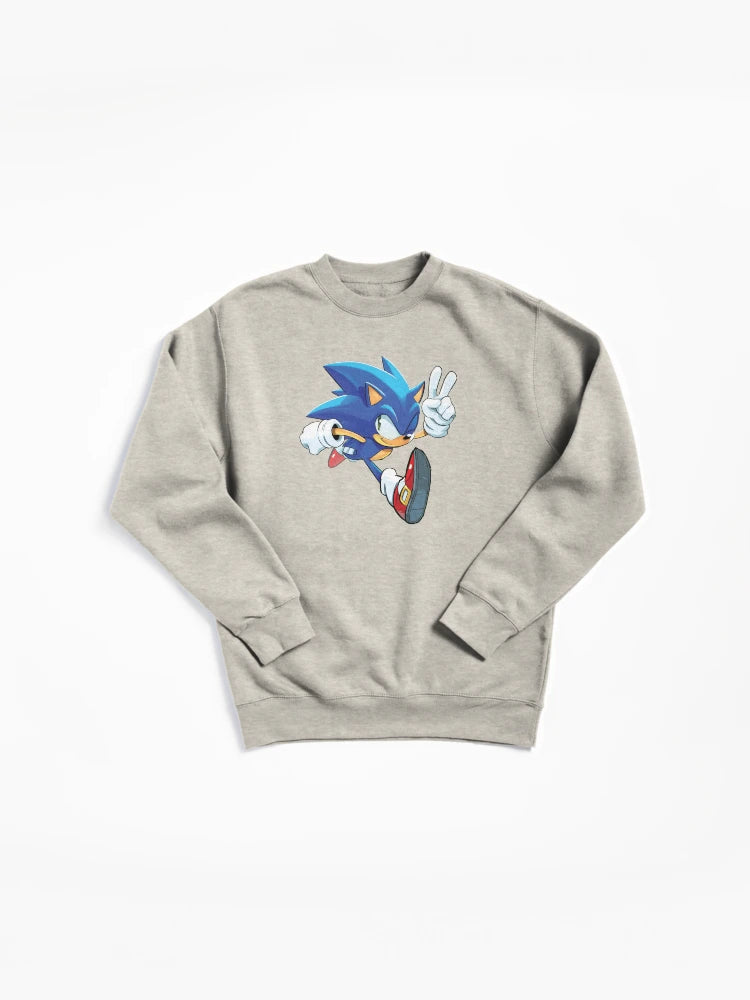 Sonic Speedster Hoodie - Classic Blue Character Pullover