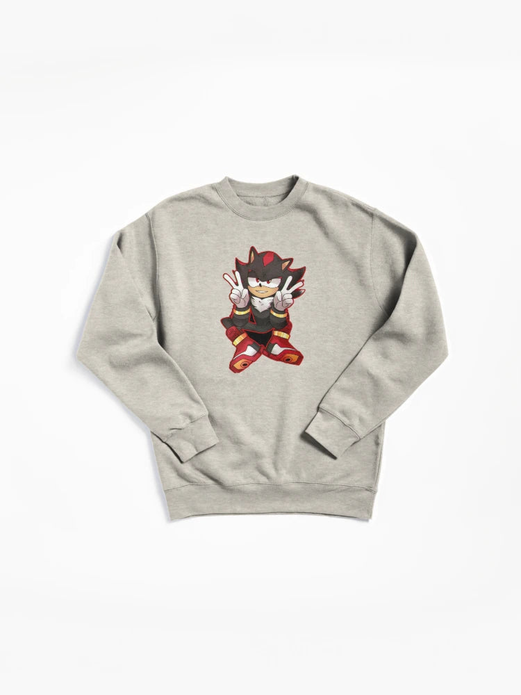Shadow the Hedgehog Men's Hoodie - Rugged Character Sweatshirt
