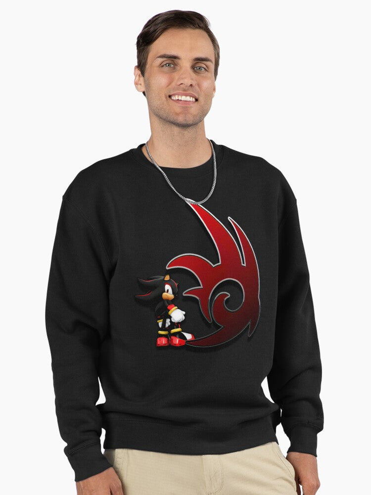 Shadow Minimalist Profile - Clean Dark Hero Pullover Hoodie Black