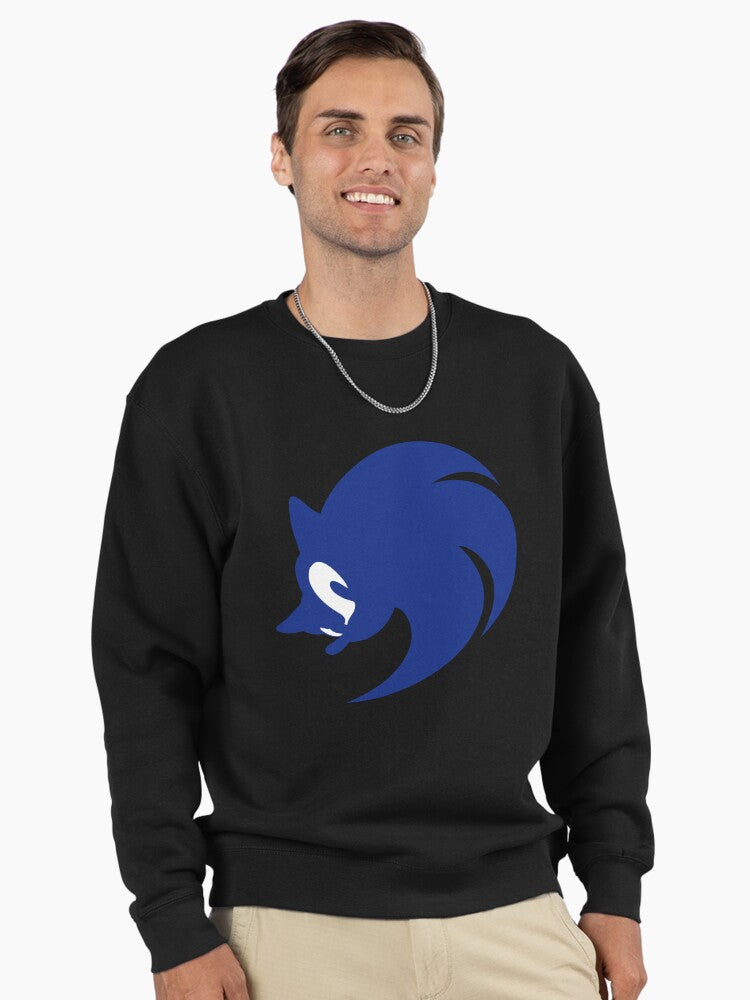 Shadow Midnight Hero - Sleek Dark Character Pullover Black