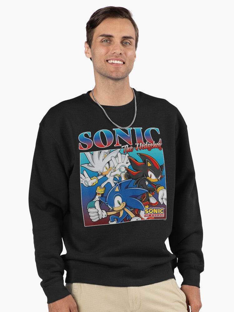 Racing Cartoon 90s Retro - Fun Vintage Gaming Hoodie Black