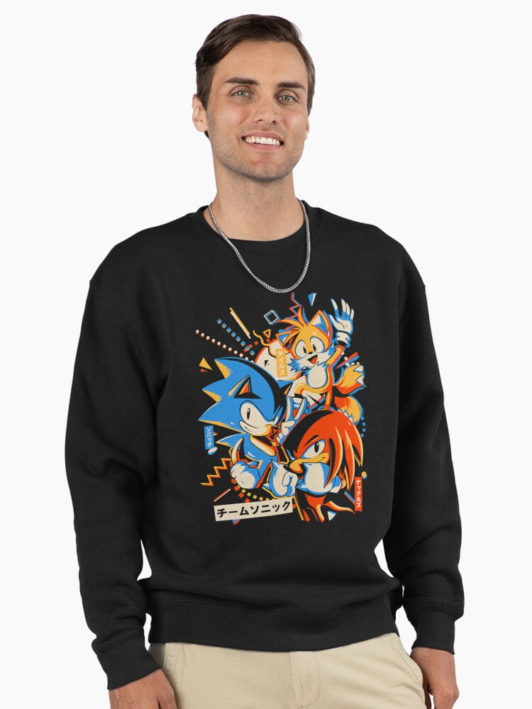 M Team Essential Hoodie - Professional Gaming Style Sweatshirt Black