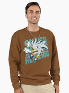 Silver the Hedgehog Future Hero - Sleek Psychic Power Hoodie Brown