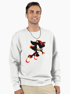 The Ultimate Lifeform Shadow Quote - Iconic Gaming Sweatshirt White