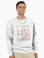 Knucklehead Funny Design - Knuckles the Echidna Pullover White
