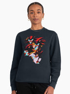 Cute Shadow Hedgehog Gifts - Adorable Character Fan Pullover Dark Blue