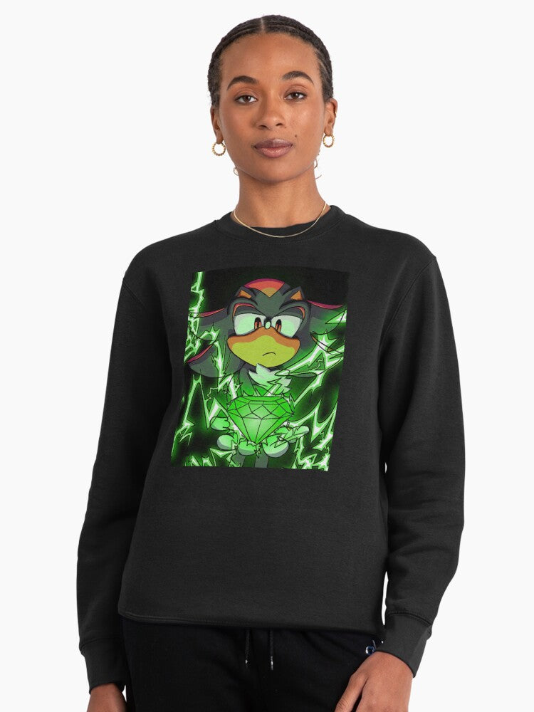 Shadow the Hedgehog Master - Ultimate Power Fan Sweatshirt Black