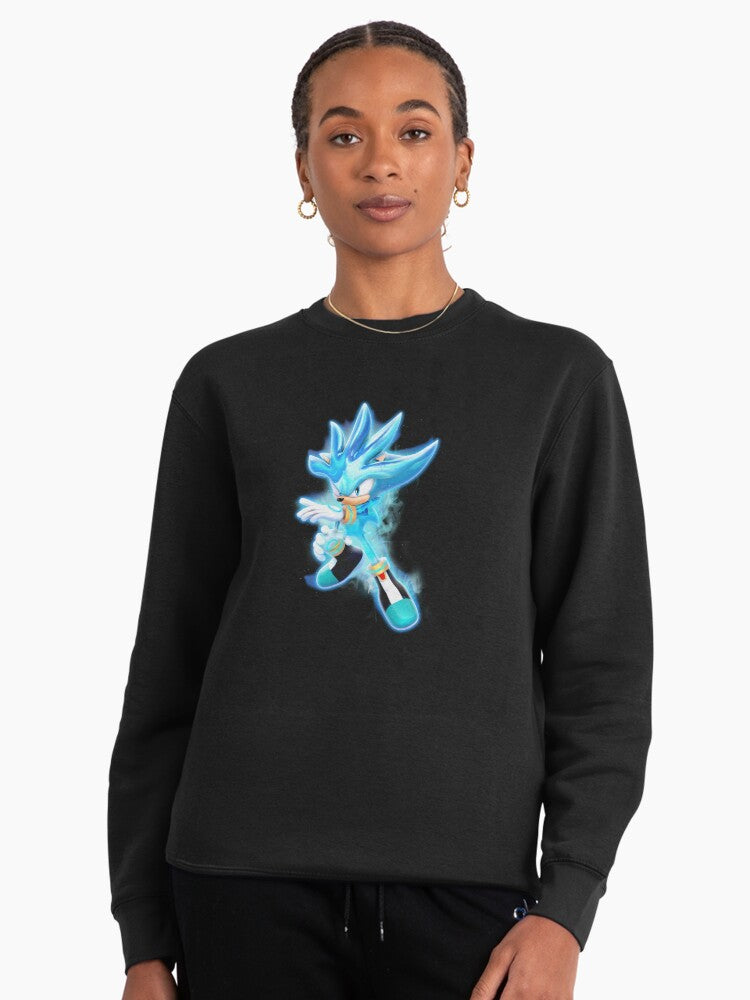 Shadow the Hedgehog Force - Powerful Graphic Art Hoodie Black