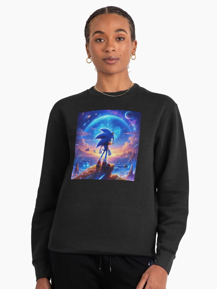 Shadow the Hedgehog Master - Ultimate Hero Fan Sweatshirt Black