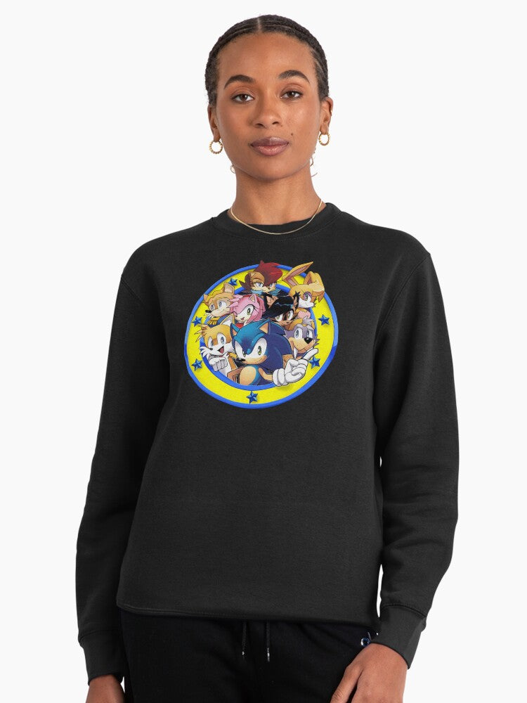 Sonic the Hedgehog Action - Heroic Pose Gaming Sweatshirt Black