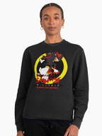 Sonic Creative Fan Art - Stylized Hero Graphic Sweatshirt Black