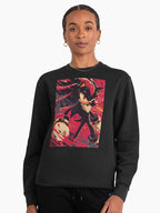 Shadow Chad Energy Meme - Strong Masculine Style Pullover Black