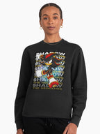 Shadow Sonic Poster Art - Cinematic Style Gaming Hoodie Black