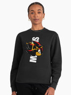 Shadow Glance Fan Art - Artistic Character Stare Hoodie Black